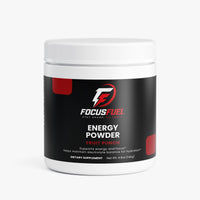 FOCUSFUEL Energy Powder – Clean Energy & Focus Without Crash (Fruit Punch)